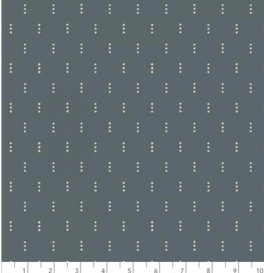 1/2 Yard - Get Out And Explore - Three Dots - Slate Fabric - Quilting Cotton - MT103-SL1