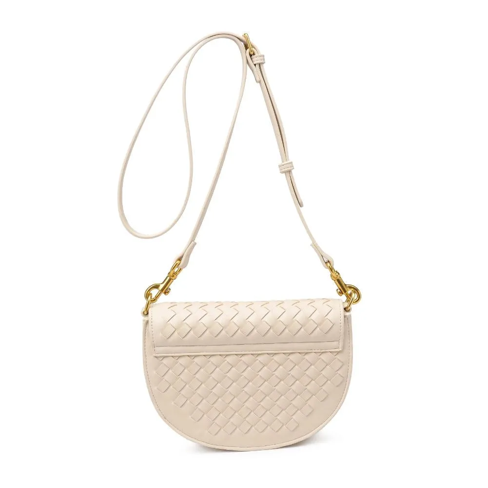 Alise Woven Crossbody Bag