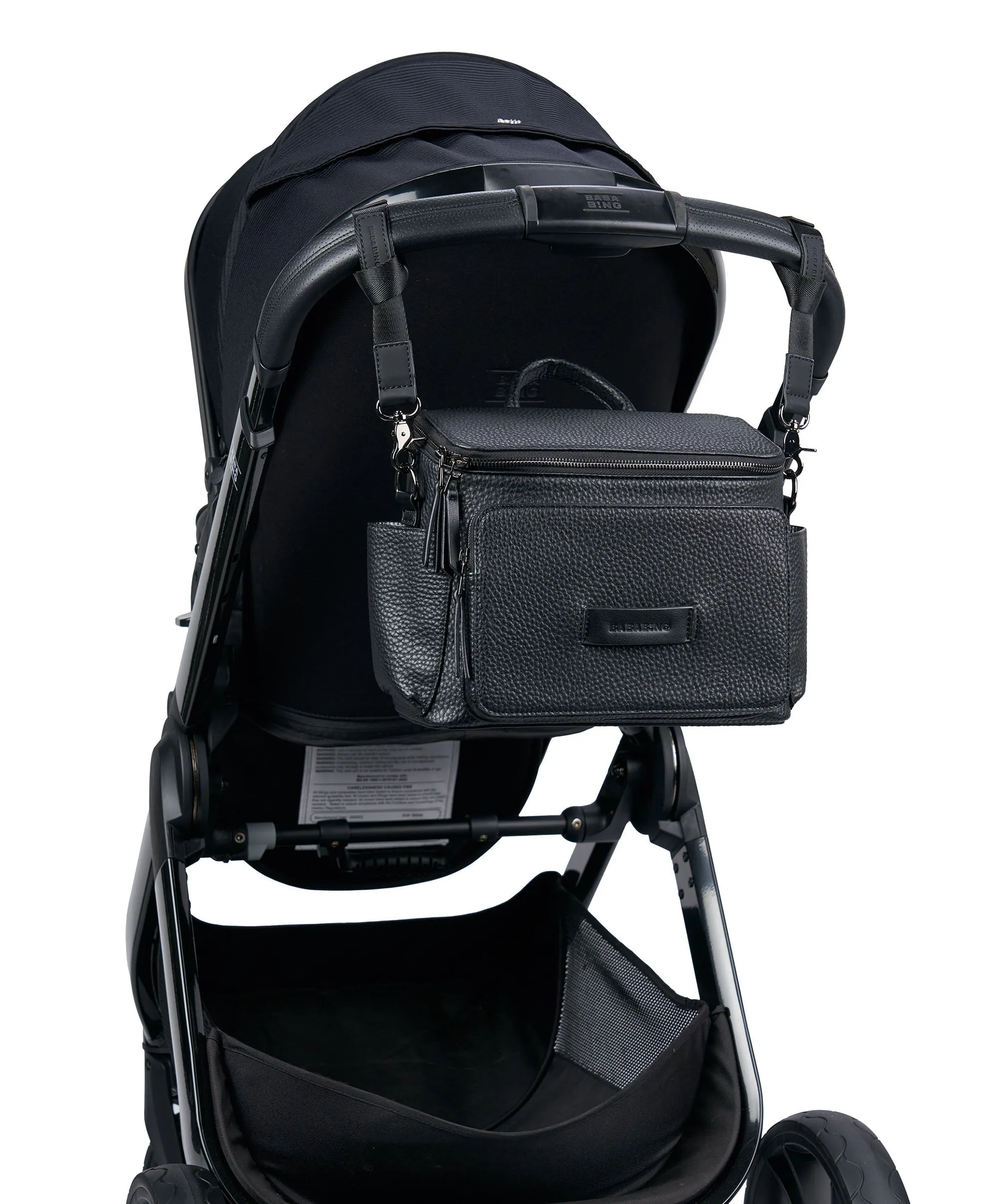 Bababing Isla Cross Body Vegan Leather Daypac - Black