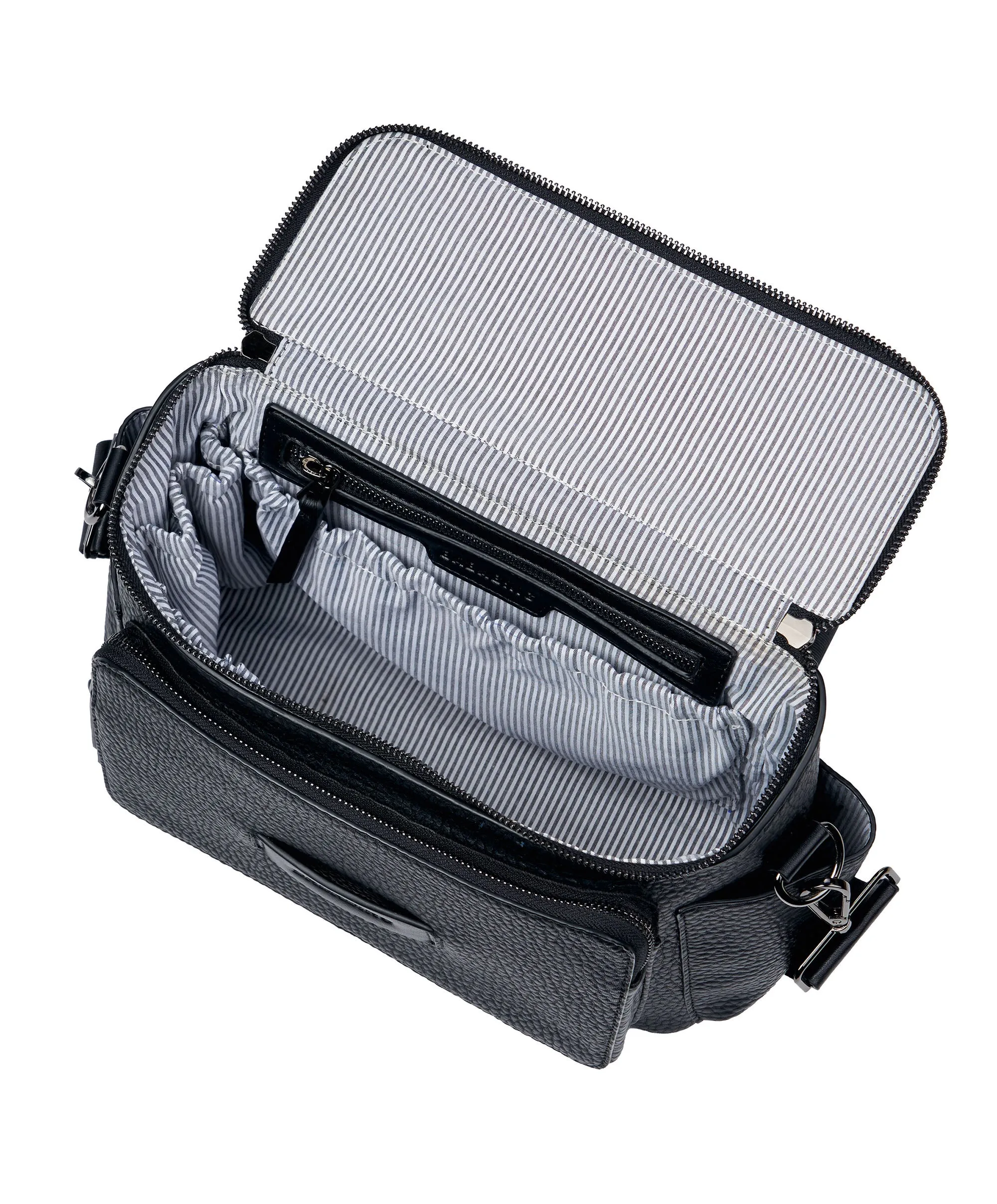Bababing Isla Cross Body Vegan Leather Daypac - Black