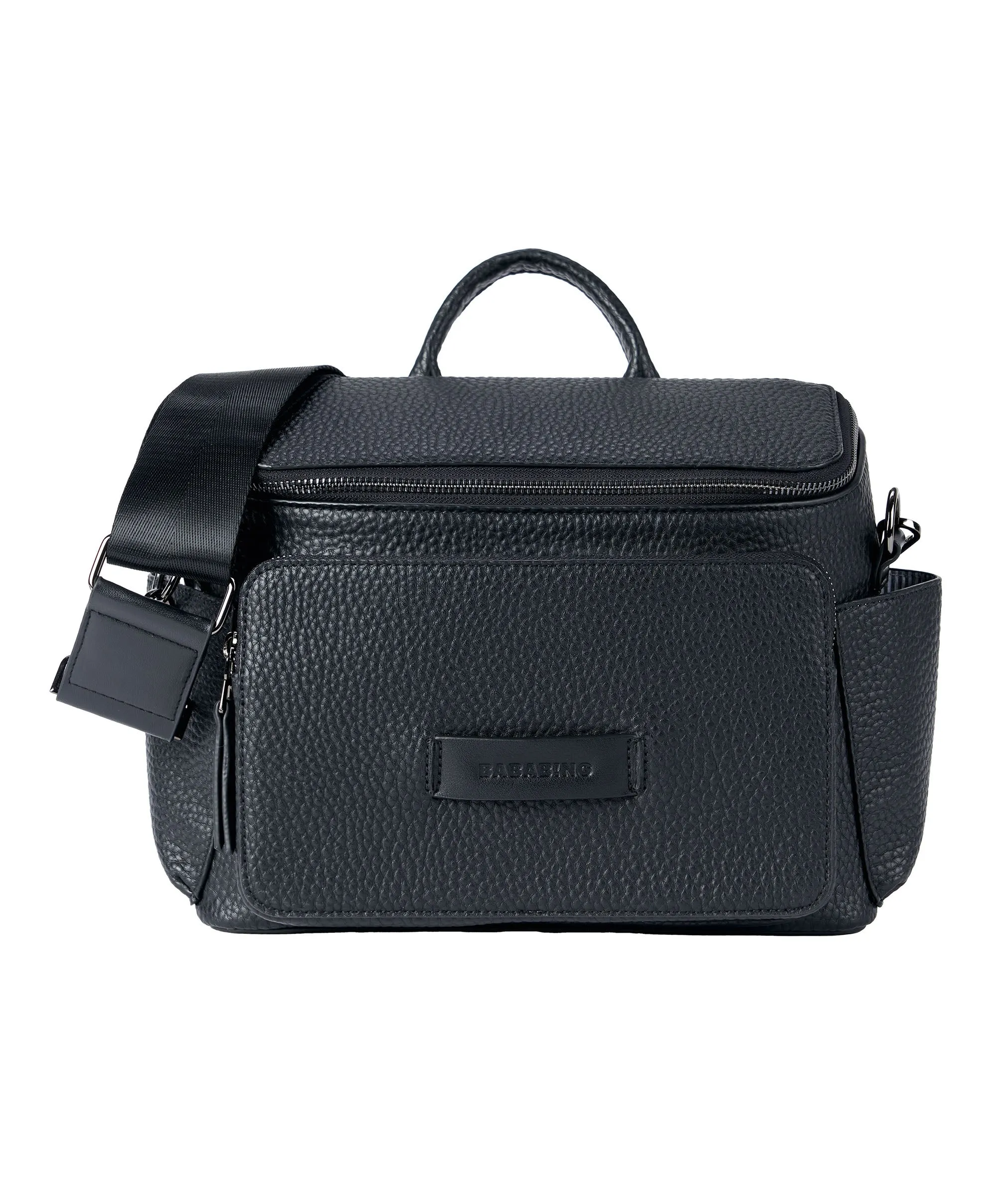 Bababing Isla Cross Body Vegan Leather Daypac - Black