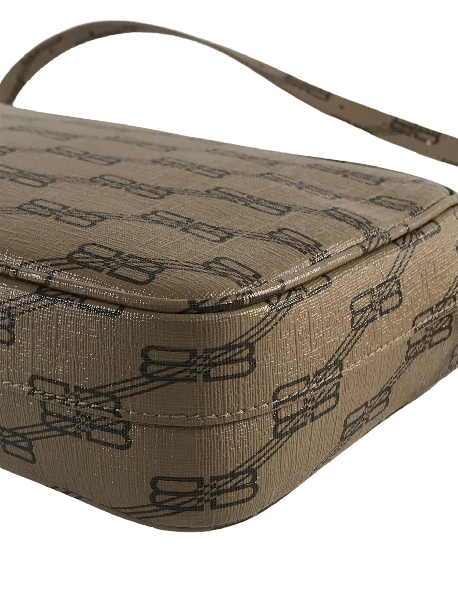 Balenciaga Monogram Logo Canvas Crossbody