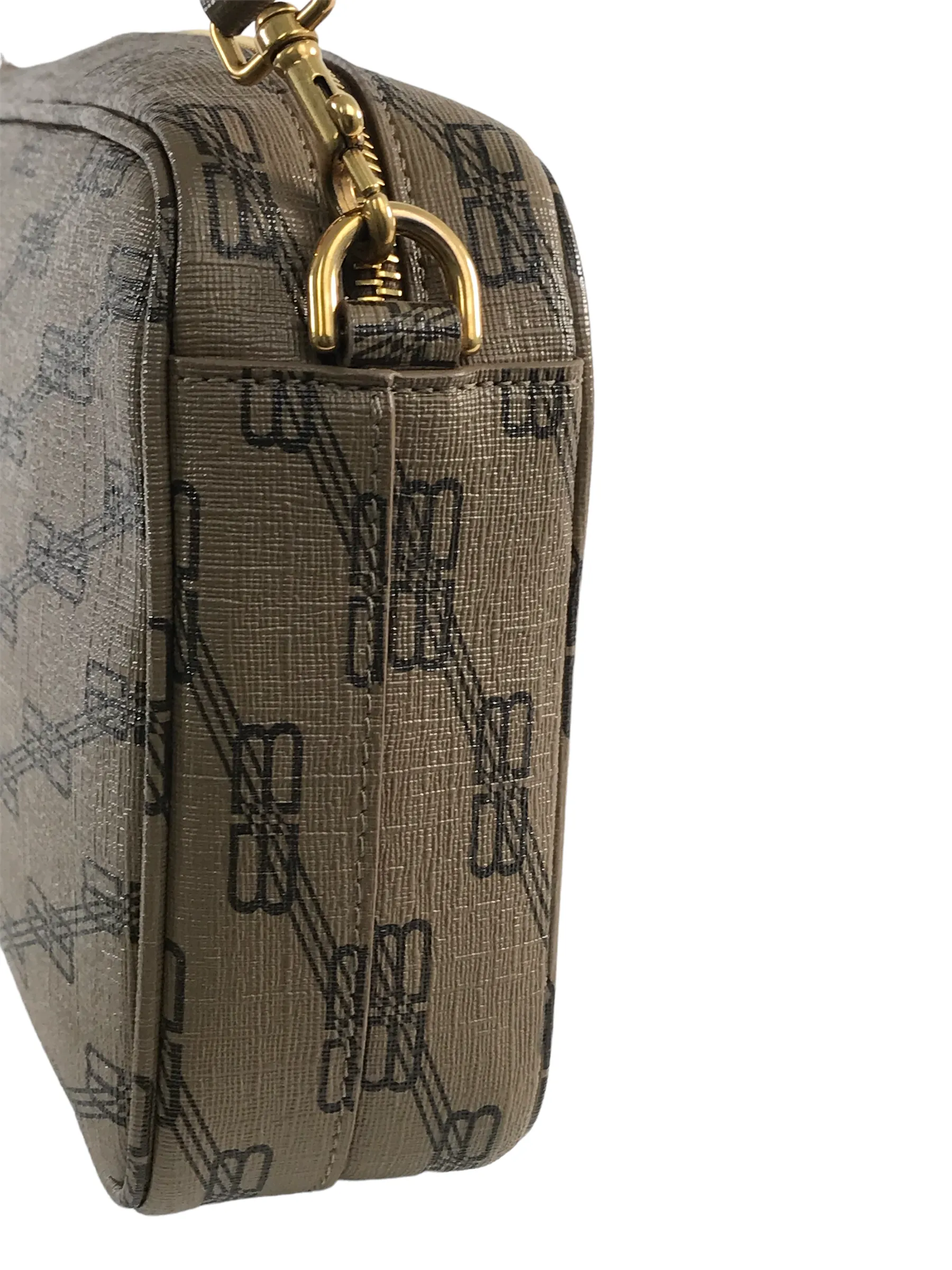 Balenciaga Monogram Logo Canvas Crossbody