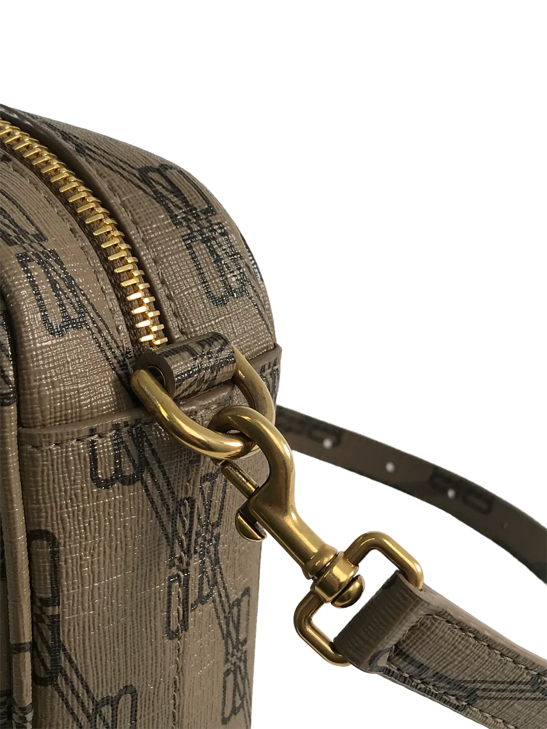 Balenciaga Monogram Logo Canvas Crossbody