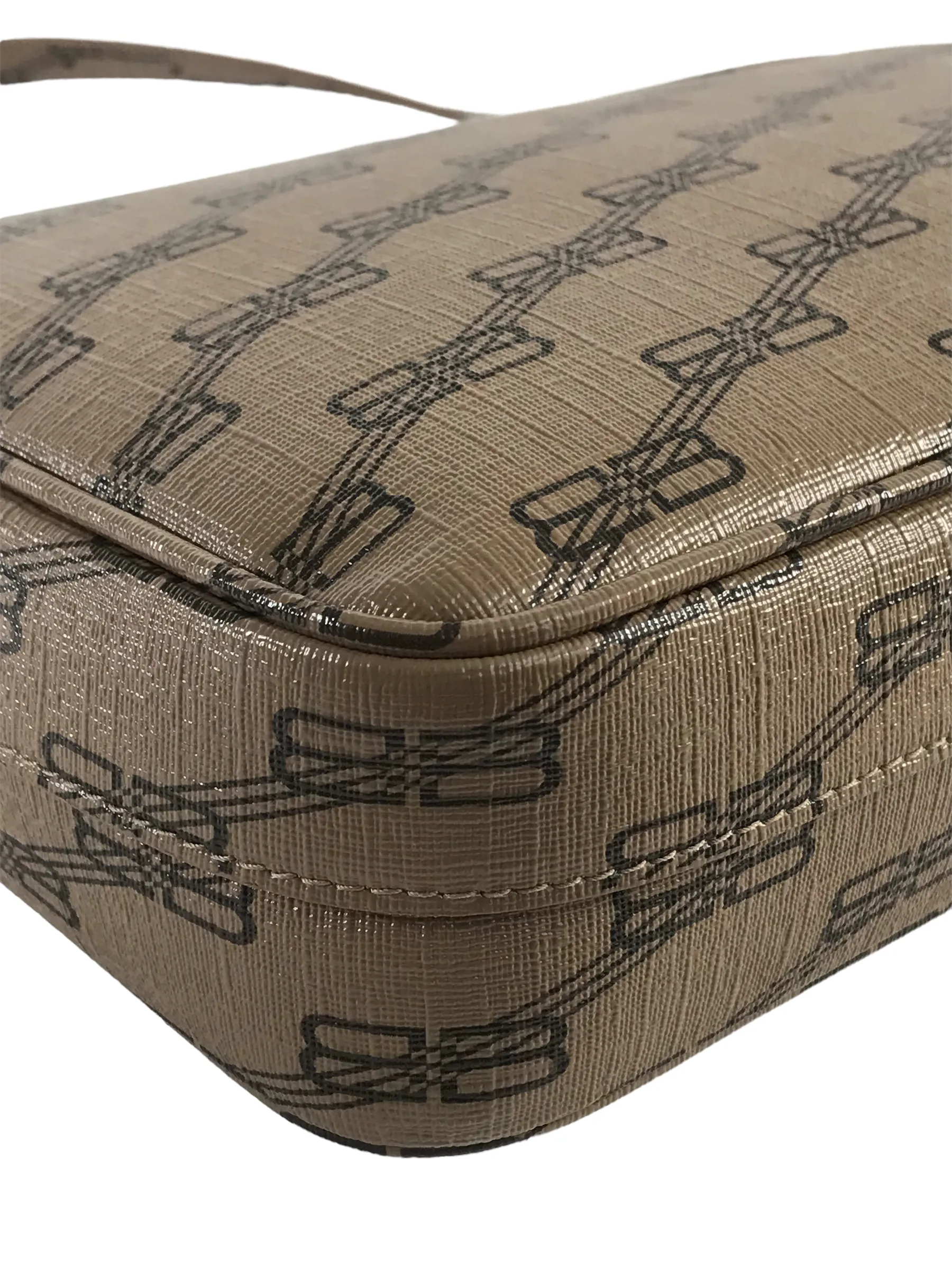 Balenciaga Monogram Logo Canvas Crossbody