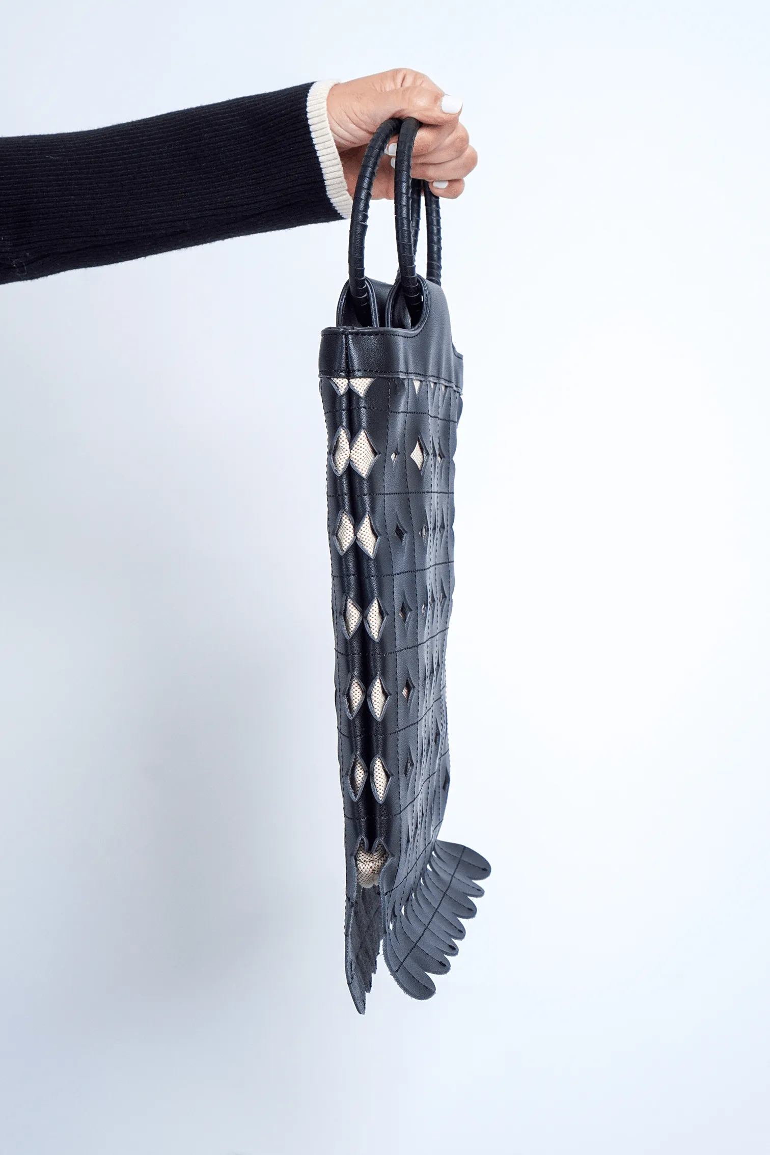 Black Cut Out Bag