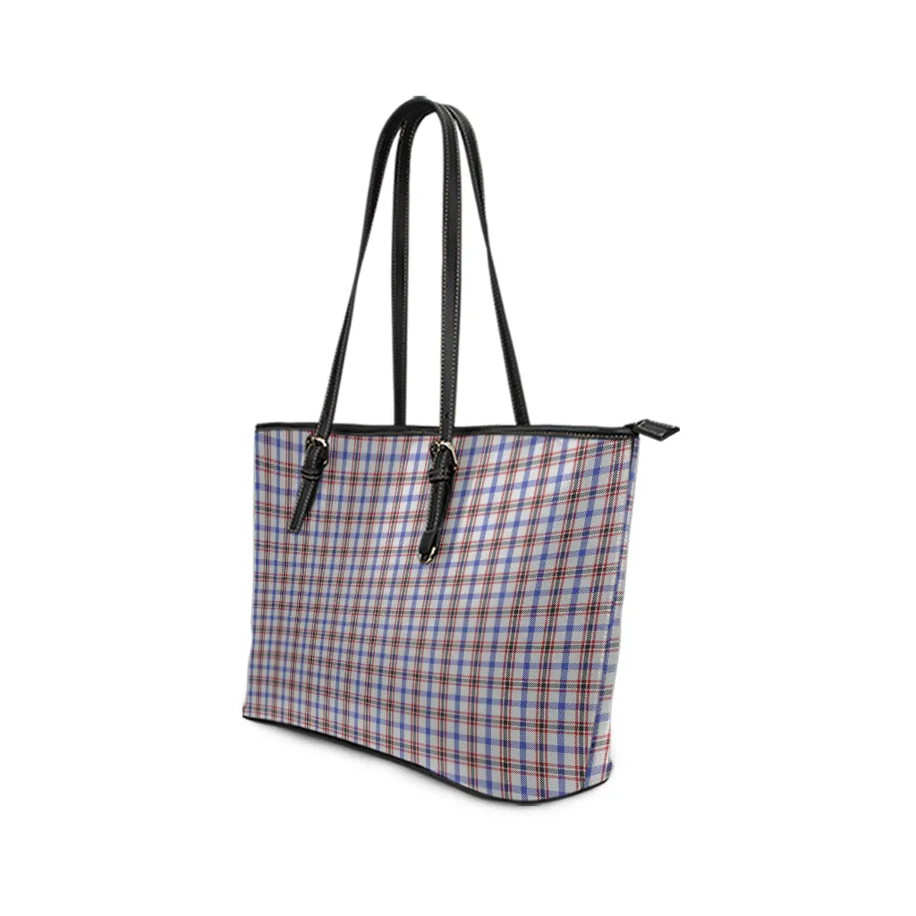 Boswell Tartan Leather Tote Bag