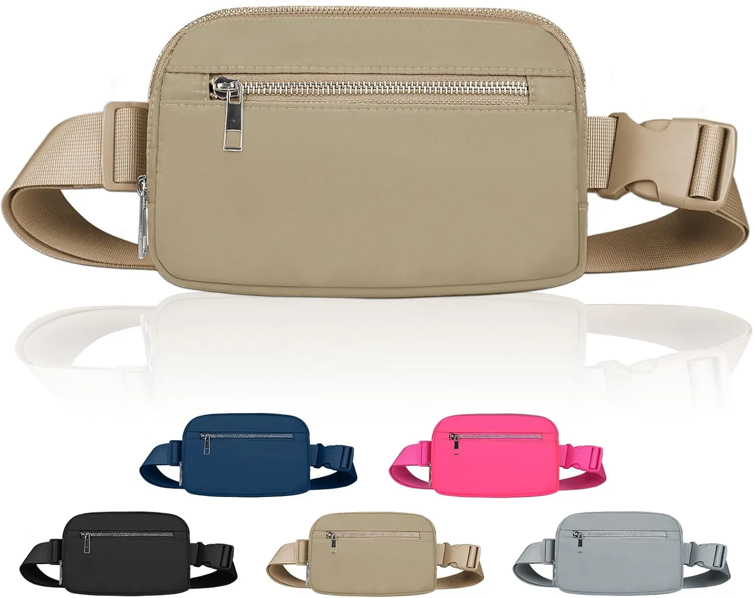 Fanny Packs for Women Men - Belt Bag - Fanny Pack Crossbody Bags - Over the Shoulder Fanny Pack with Adjustable Strap, Cross Body Fanny Pack