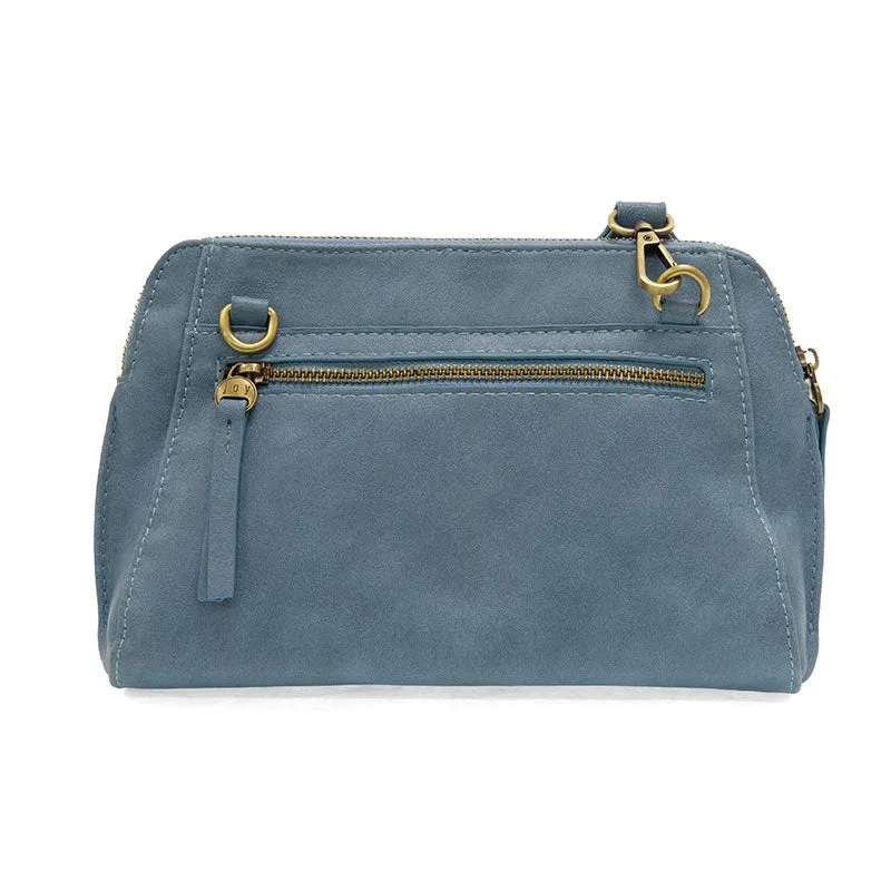 Gigi Crossbody with Woven Wristlet Strap