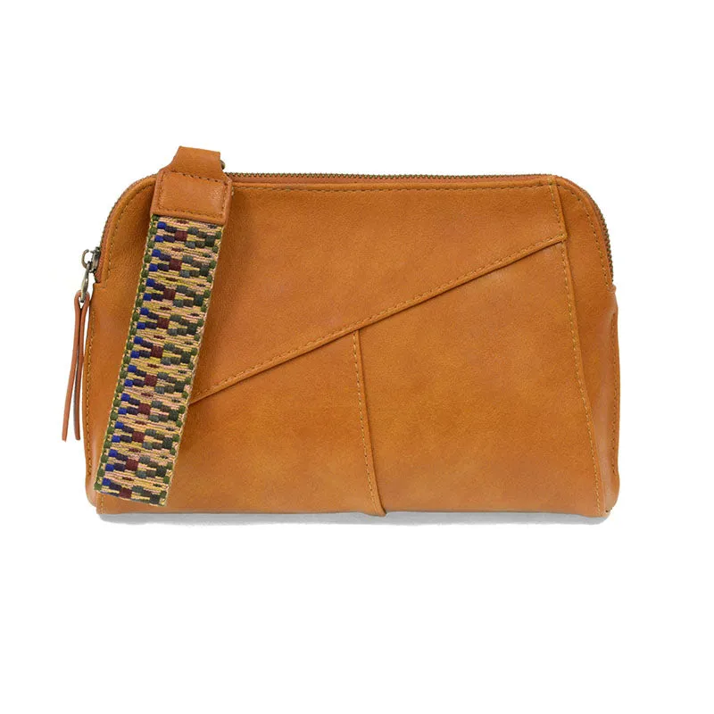 Gigi Crossbody with Woven Wristlet Strap
