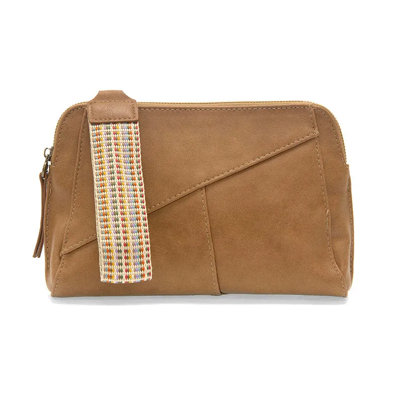 Gigi Crossbody with Woven Wristlet Strap