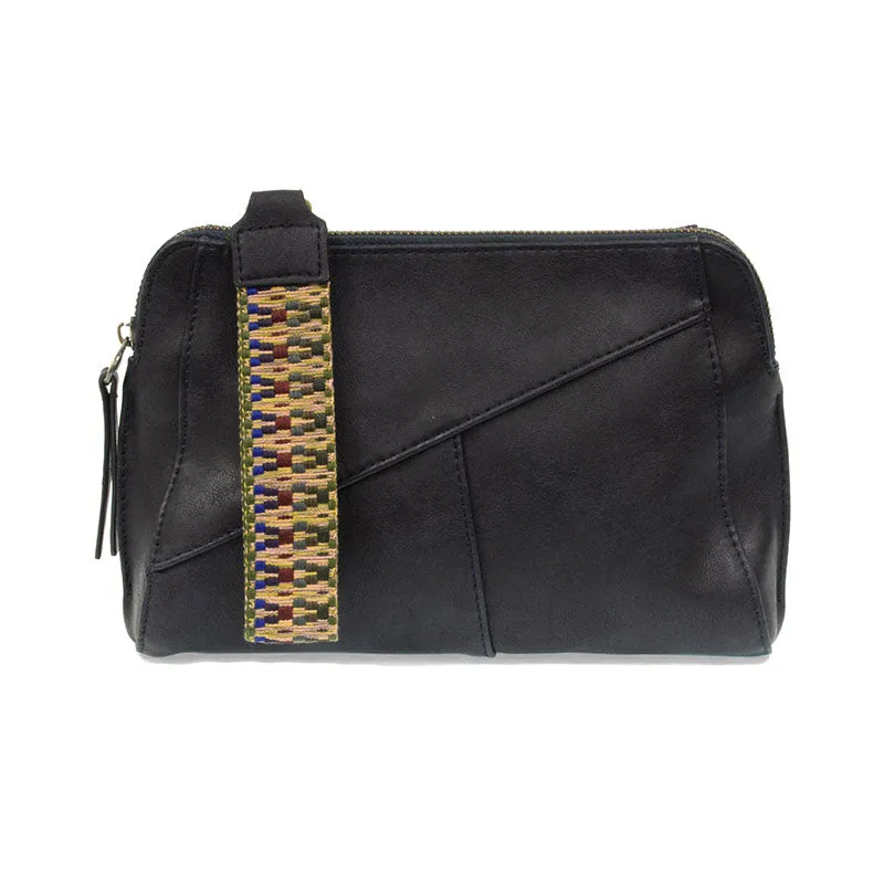 Gigi Crossbody with Woven Wristlet Strap