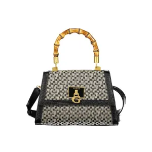 Guess Jeans Classical White & Black Vintage Bag