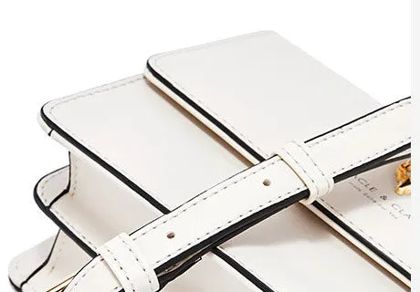 H1691 - Lilliana White Handbag