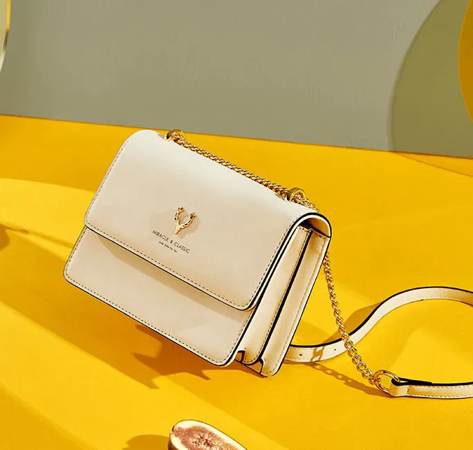 H1691 - Lilliana White Handbag