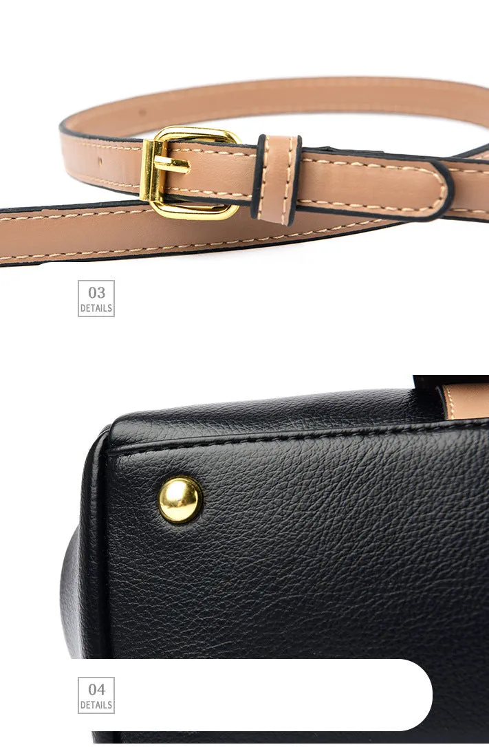 H1719 - Daisy White Handbag