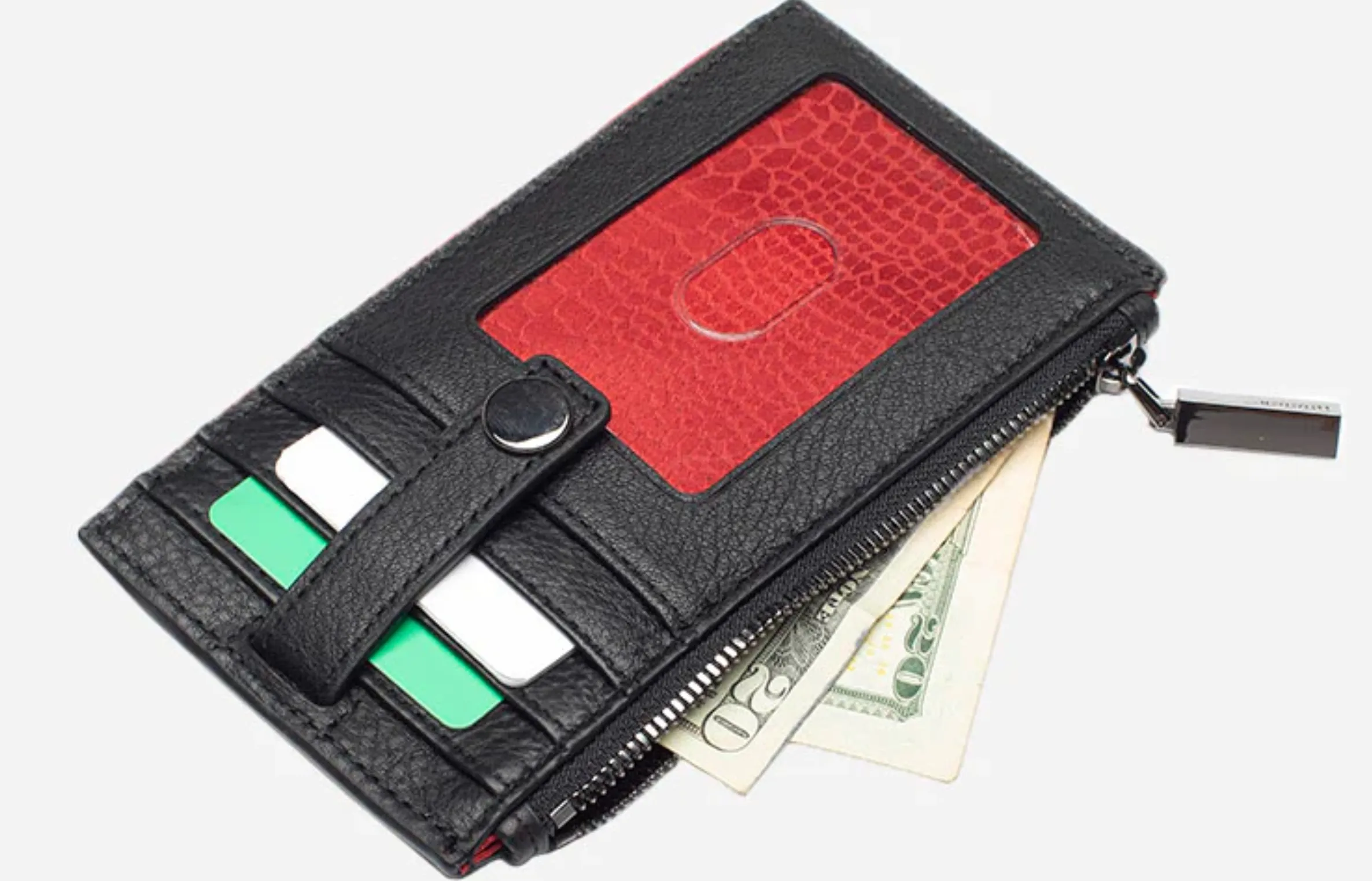 Hammitt 210 West Wallet in Black with Gunmetal