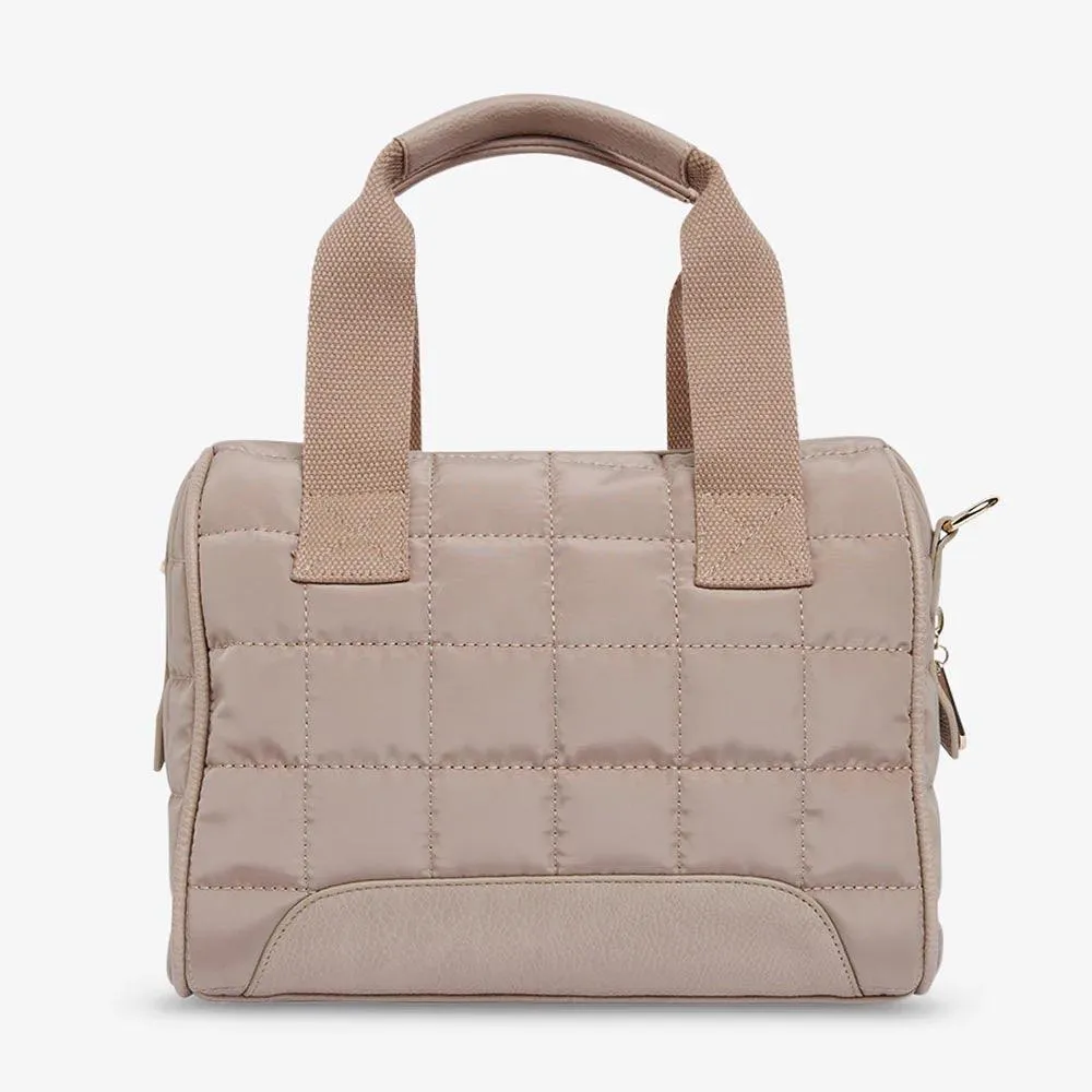 Hartley Quilted Doctors Bag | Taupe