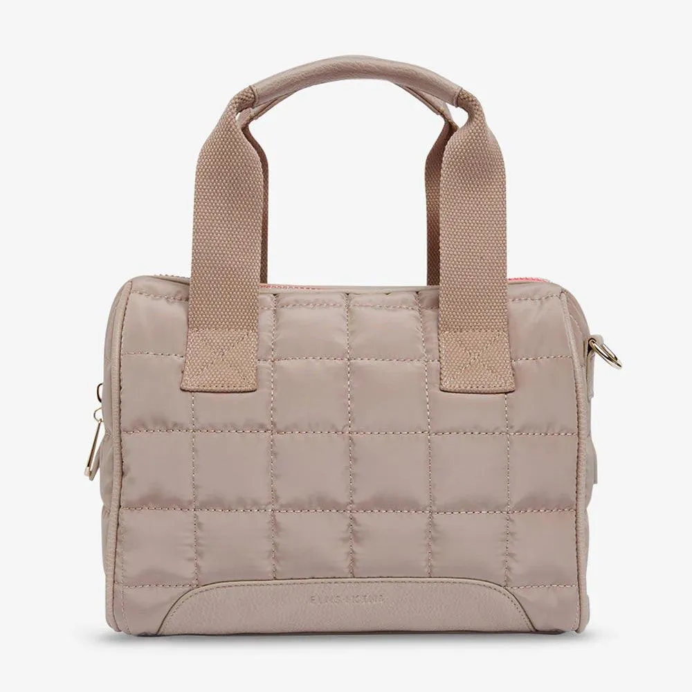 Hartley Quilted Doctors Bag | Taupe