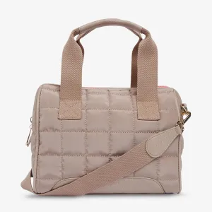 Hartley Quilted Doctors Bag | Taupe