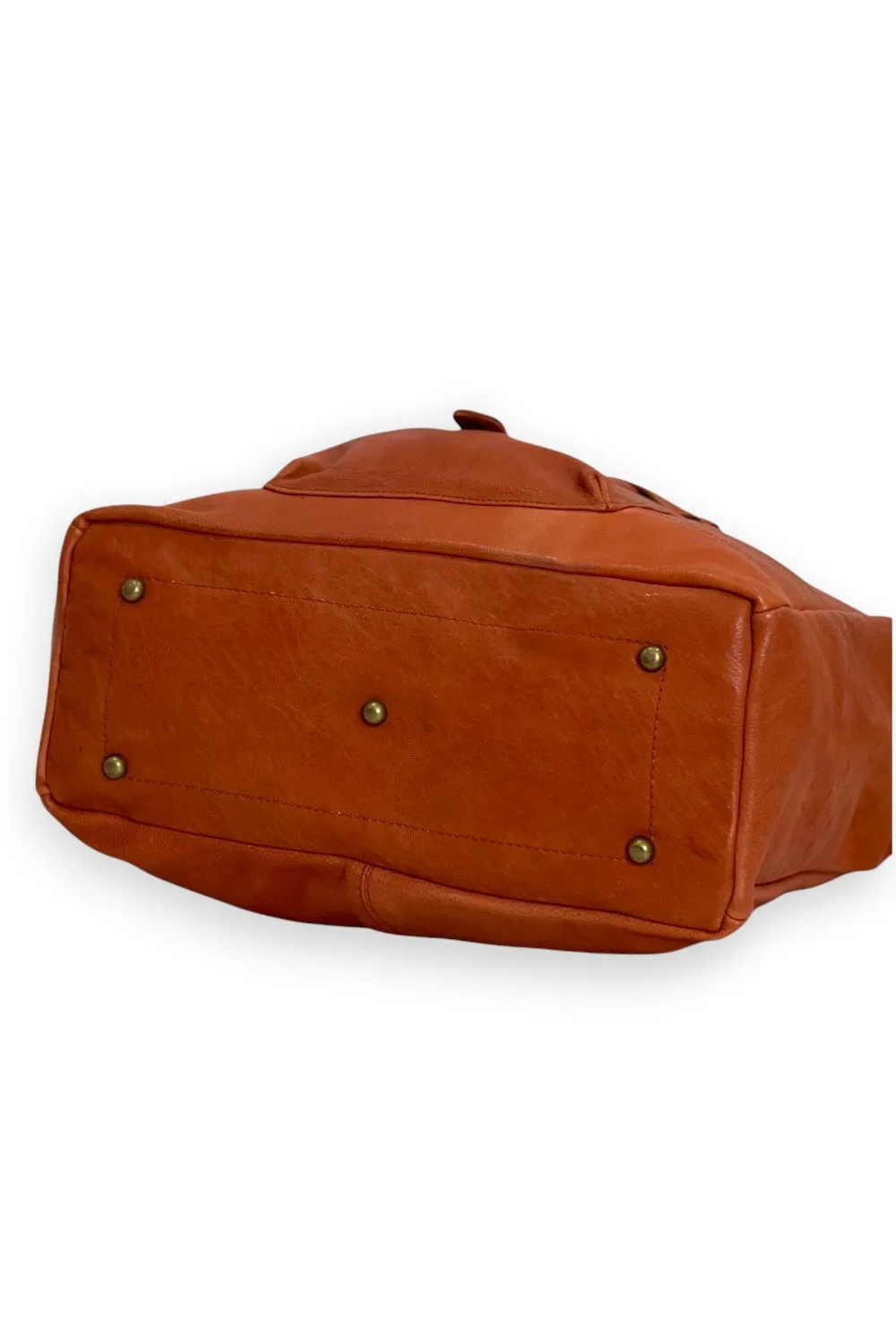 Indie Pocket Tote in Tan