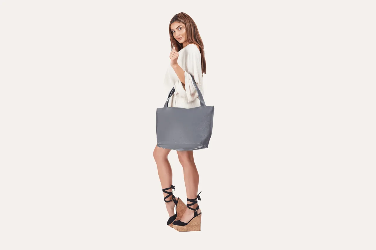 Kiko Leather On The Go Tote