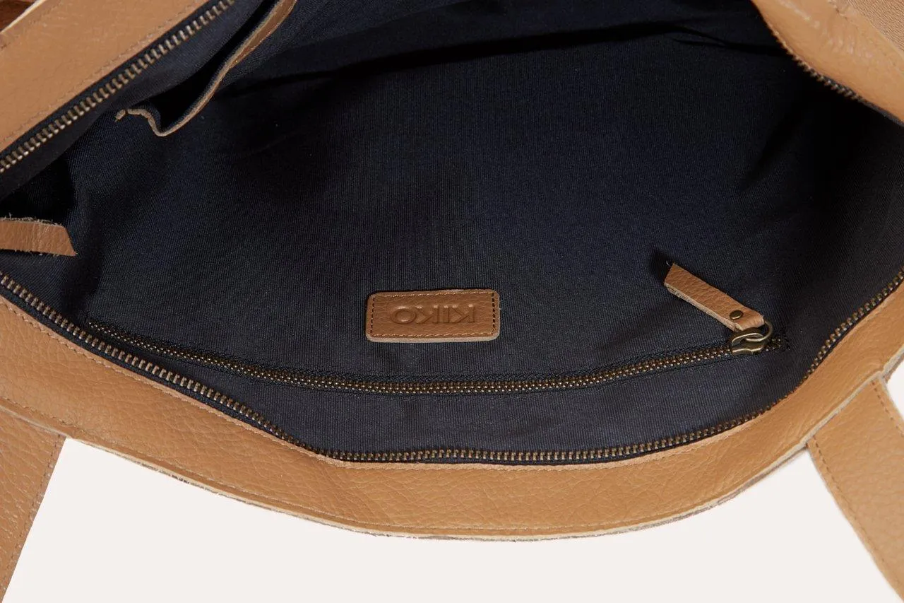 Kiko Leather On The Go Tote