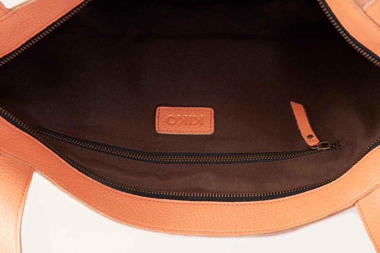 Kiko Leather On The Go Tote