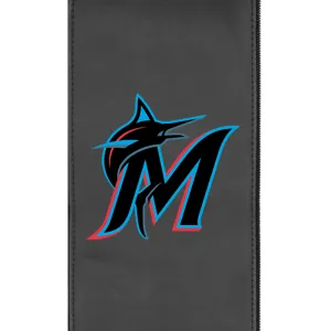 Miami Marlins Secondary Logo Panel For Xpression Gaming Chair Only
