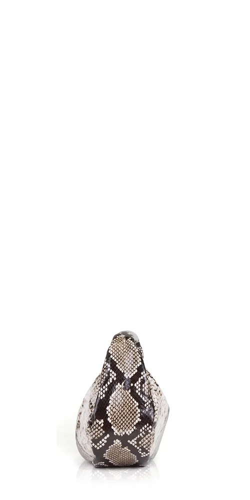 Mini Bon Bon Bag Python Printed Leather