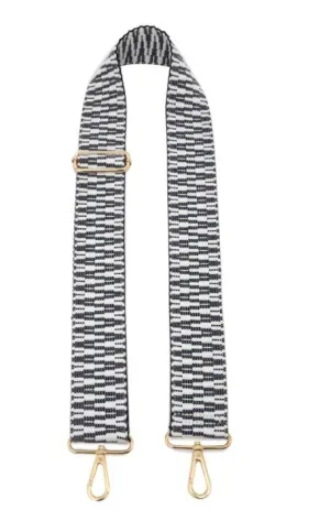 Navy Aztec Guitar Strap