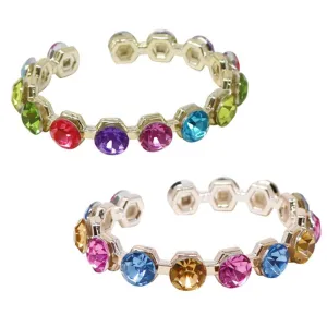 Pink Poppy Carnival Gem Bangle Assorted Styles