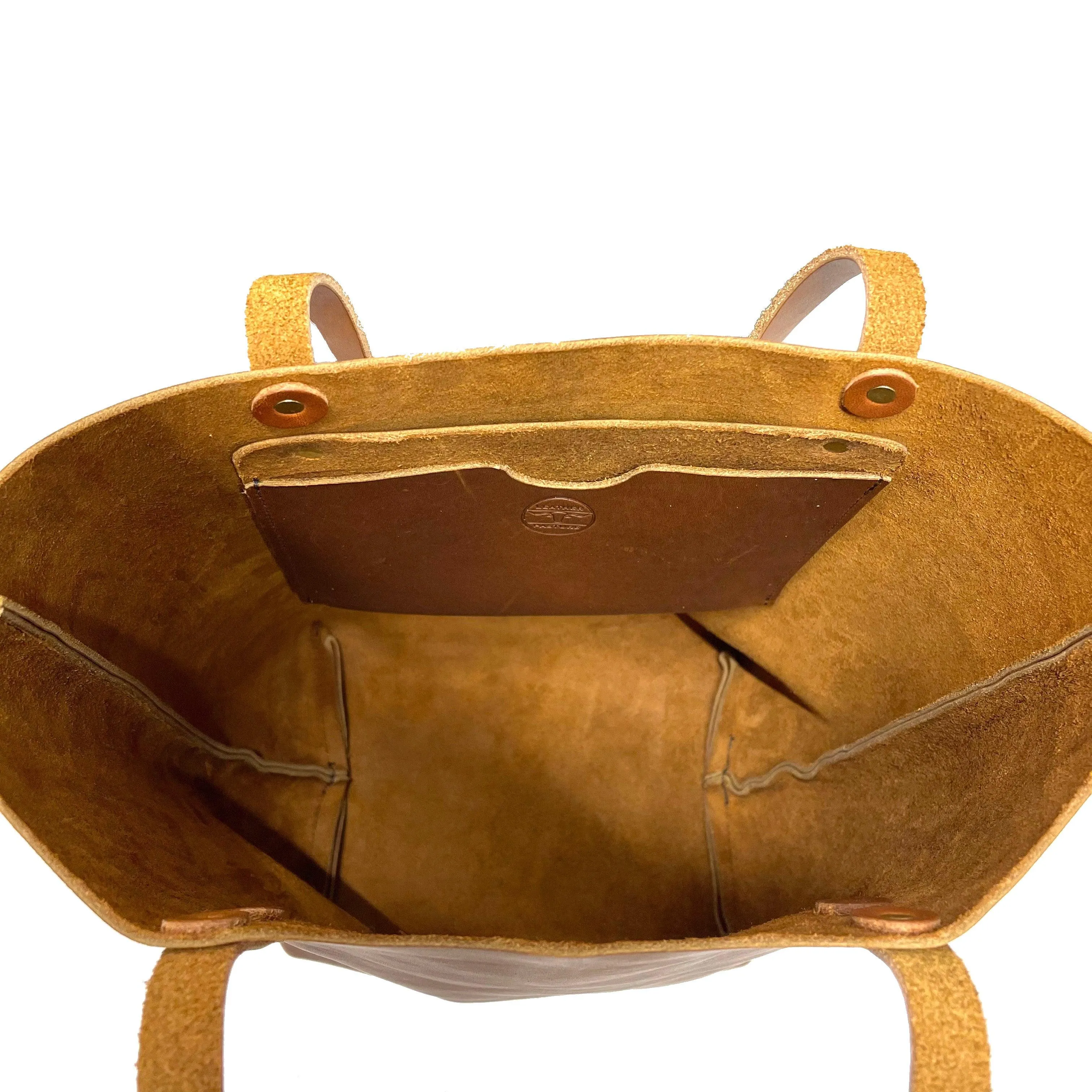 RTS - Urban Leather Tote Bag in Tan