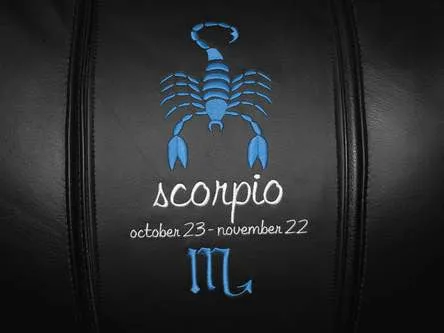 Scorpio Blue Logo Panel